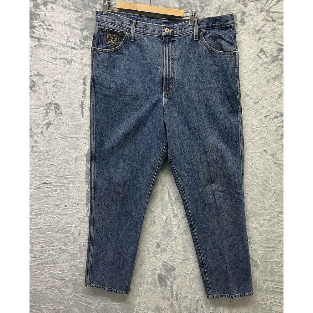 Cinch Jeans Mens 38x34 Green Label Relaxed Cowboy Western Ranch Workwear